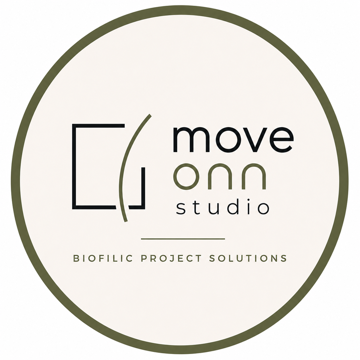 Logotipo original de Move Onn Studio